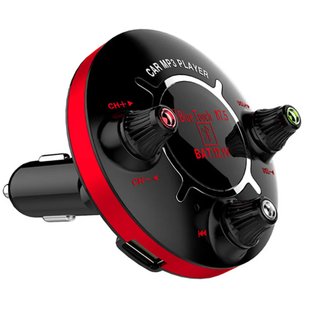 E0123-Mini Bluetooth MP3 Player-red