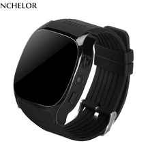 T8 Bluetooth font b Smart b font Watch Support SIM TF Card With Camera Sports Wristwatch