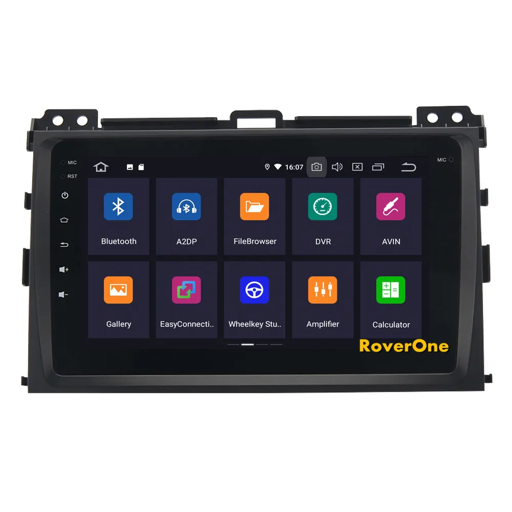 Cheap RoverOne For Toyota Prado 120 2004 - 2009 Android 9.0 Autoradio Car Multimedia Player Radio GPS Navigation Head Unit NO DVD 6