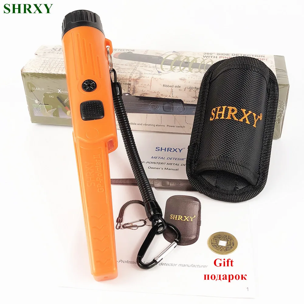 

2019 Upgrade Sensitive Metal Detector Pointer Pro Pinpoint GP-pointerII Waterproof Hand Held Static Induction with Bracelet