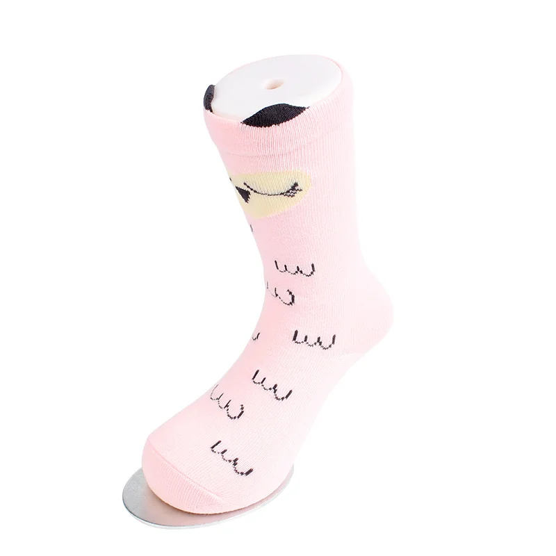 4 Pairs Cartoon Alpaca Kids Socks Animal Infant Cotton Socks Spring Autumn Baby Girls Boys Floor Socks Comfort Children Clothing (9)