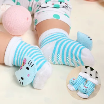 

Hot Baby Floor Socks Infants Newborn Autumn Winter Children Anti Slip Soft Sole Sock 0-12M Cute Cartoon Sock