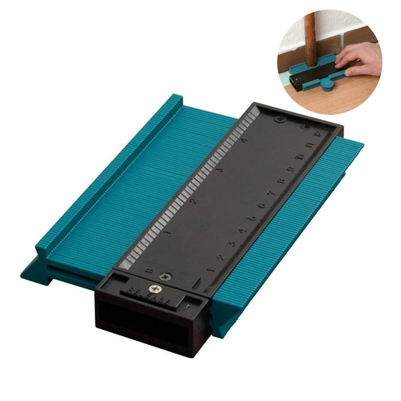 

120mm Duplicator Ducts Tool Fine Tooth Wood Marking Winding Pipe Profile Gauge Contour Copy Laminate Universal Plastic