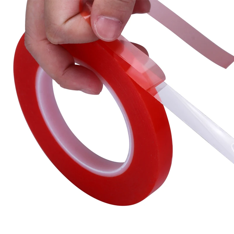 

25M Double-sided Adhesive Tape Acrylic Gel Heat Resistant Transparent Clear Sticker 2mm 4mm 6mm 8mm 10mm 12mm 15mm