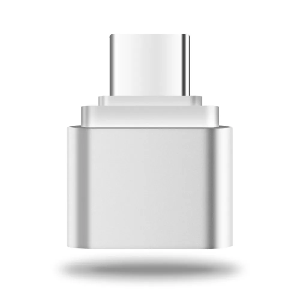 Переходник с разъемом Type C на USB3.0 Male Female металлическим OTG для адаптера Xiaomi Huawei