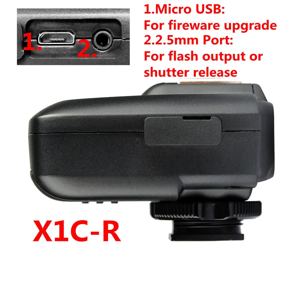 Godox X1C X1R-C X1R-N X1R-S ttl 2,4G Беспроводной приемник ttl 2,4G Беспроводной приемник для цифровой зеркальной камеры CANON NIKON sony