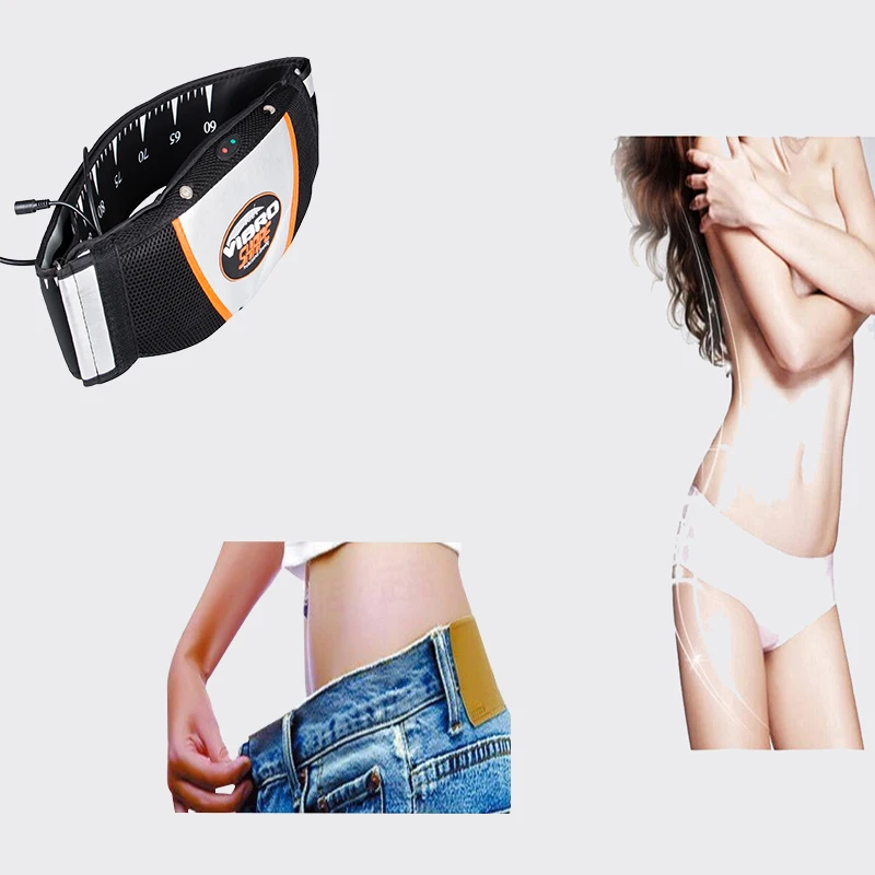 Slimming Heating Belts Vibration Massage Weight Losing belt Fat Burning Fitness Waistband Free Shipping |