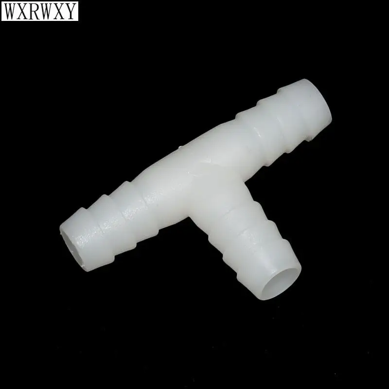 

Garden hose 10mm Tee barb connector garden irrigation hose splitter Animal water dispenser fittings 6 pcs