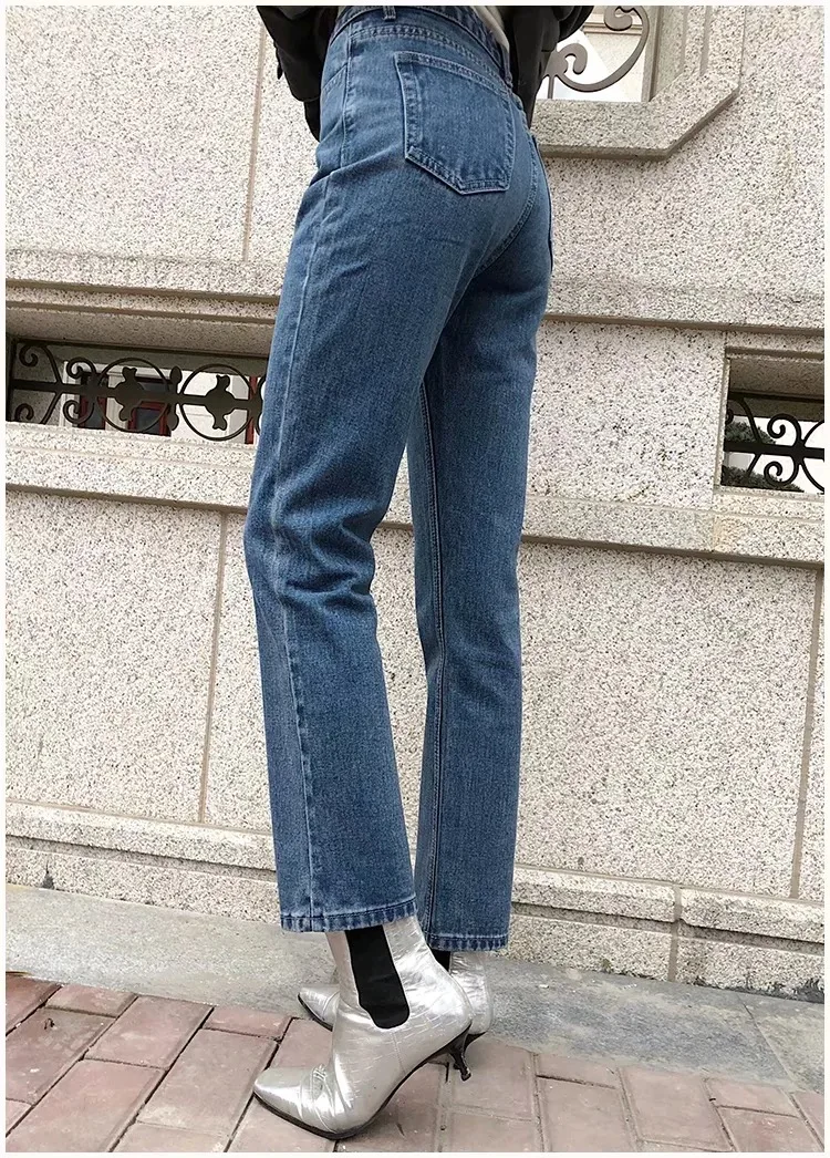 high waist jeans mom jeans boyfriend jeans for women Ankle-Length Pants womens jeans