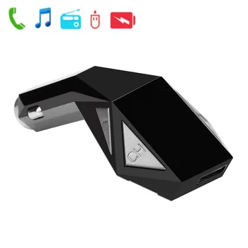 

Bluetooth Car Kit Mp3 Player FM Transmitter SD TF card X5 USB Car Charger Handsfree Wireless Bluetooth MP3 Player USB Charger