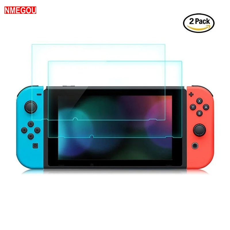 

2PCS Tempered Glass Full Screen Protector for Nintend Switch NS Nintendoswitch Console Screenprotector Cover Skin Accessories