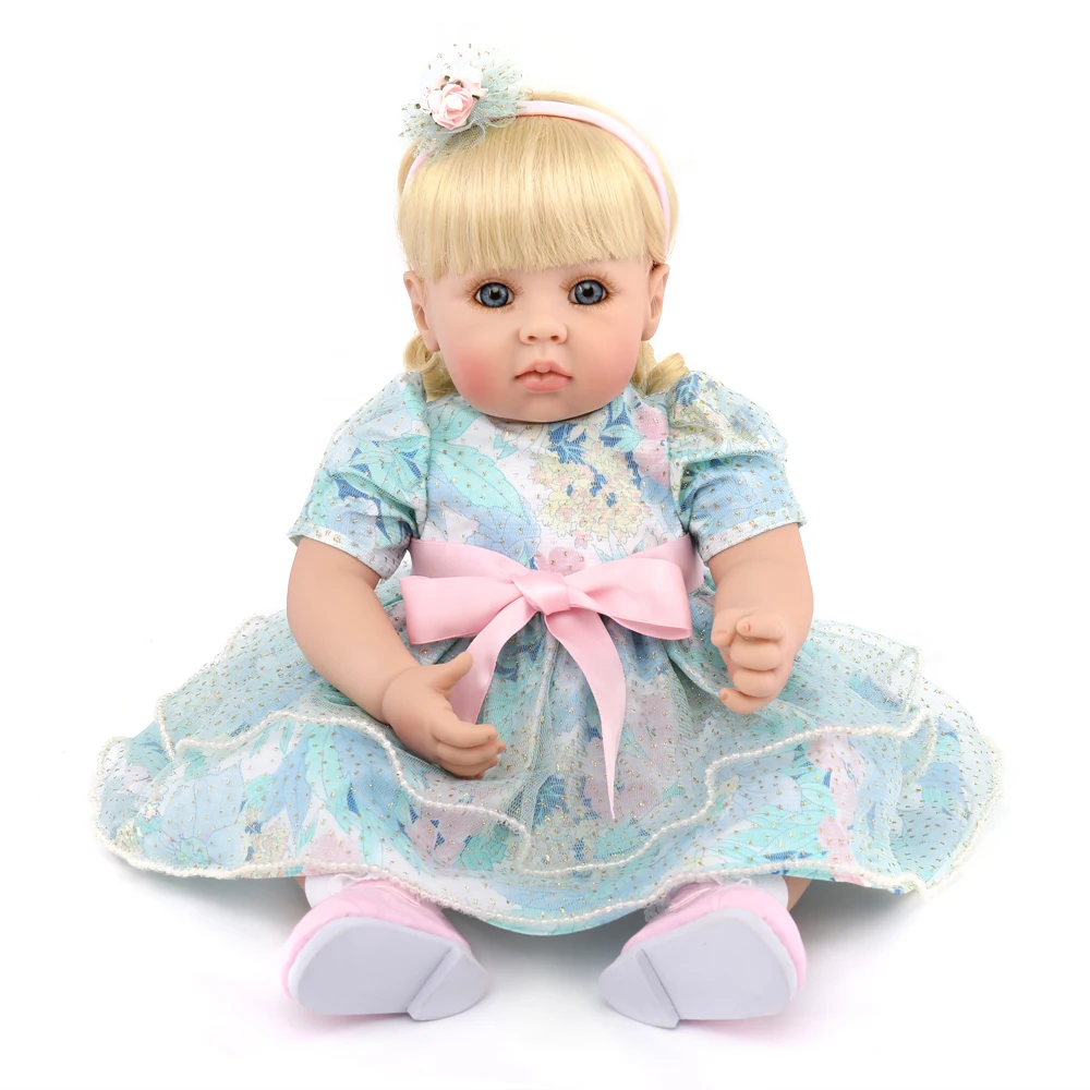 Reborn Baby Doll мягкий винил ручной работы реалистичные новорожденных девочек подарок на день рождения Рождественская коллекция 20 дюймов модные