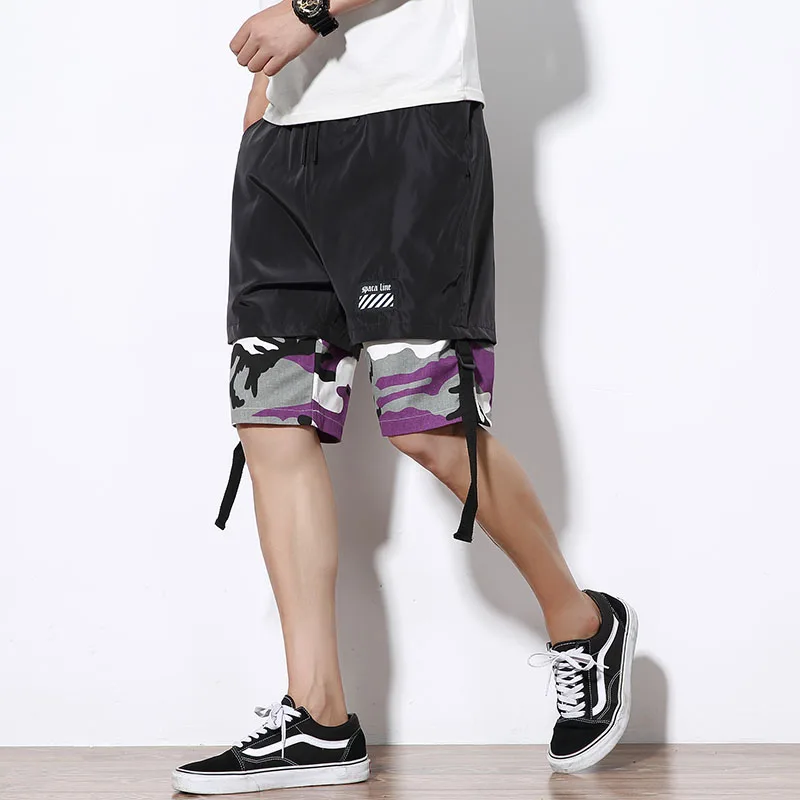 

Alharbi 2019 Summer Loose Overalls Sports Short Pants Soft And Comfortable for Mens