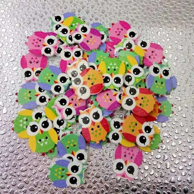 100 шт. милая сова фотосессия Скрапбукинг сделай сам (смешанные цвета)|crafts diy|craft sewing