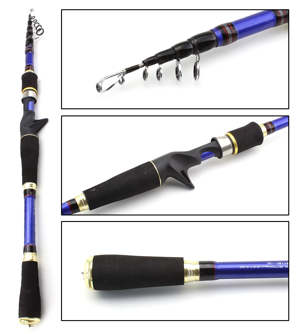 Haste de Fundição e Molduras Haste de Pesca Enfrentar o Pólo da Truta 2.7 de Fibra Carbono Conjunto Gancho Linha Iscas Pesca 1.8m 2.1 2.4 24 haste de fundição e molduras conjunto haste