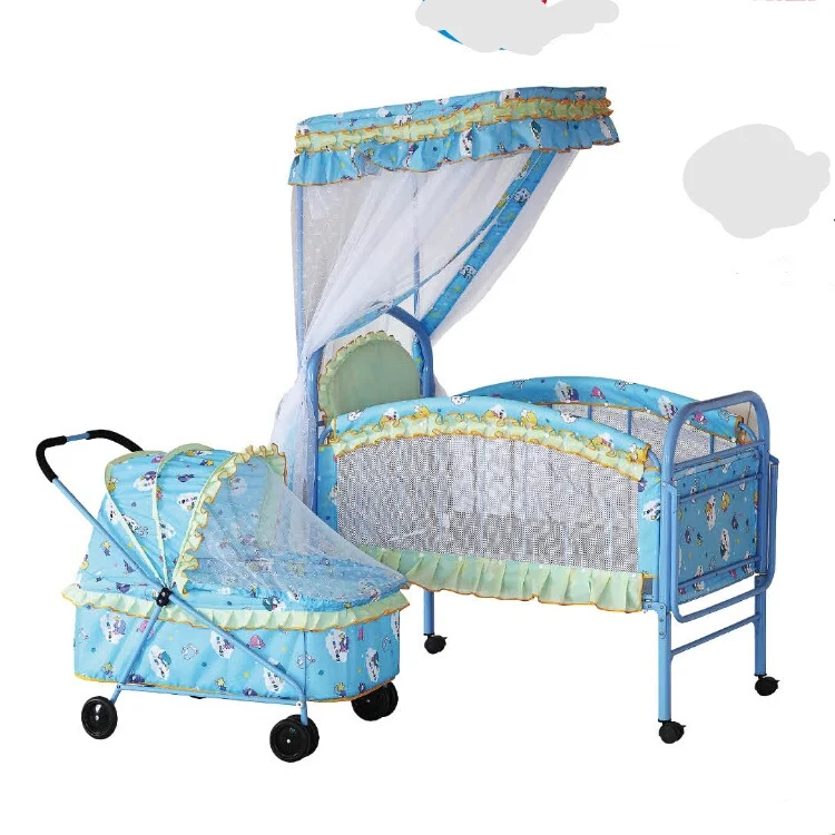 Baby Cribs Baby Nest Baby Wieg Baby Nido Bebe Metal Bed Cradle Tour De Lit Bebe Krippe Movable Cuna Sale - Baby Cribs - AliExpress