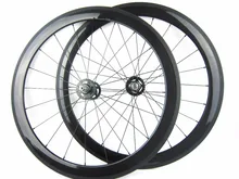 road bicycle single speed wheels carbon fiber material 50mm clincher wheelset basalt track bike wheels fixed gear