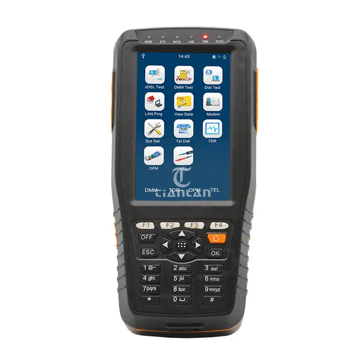 

VDSL Tester (ADSL/VDSL/DMM/OPM/VFL/TDR Cable Fault Locator/Tone Tracker All-in-one Unit