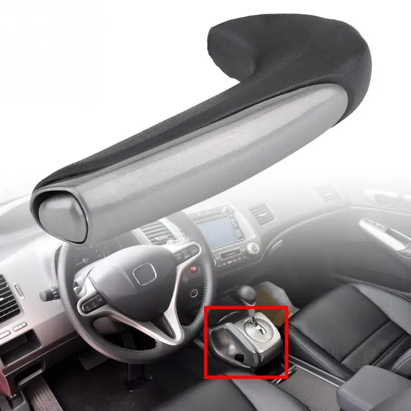 Крышки на ручки для ручного рычага стояночного тормоза Ручка рукав протектор для Honda Civic Седан 2006 2007 2008-2011 аксессуары для интерьера