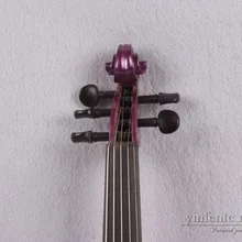 Один 5 струн 4/4 электрическая скрипка фиолетовый цвет звукосниматель