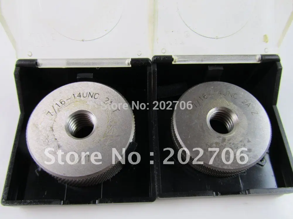 Factory Outlet 7/16 14UNC thread ring gage TPI thread ring gauge