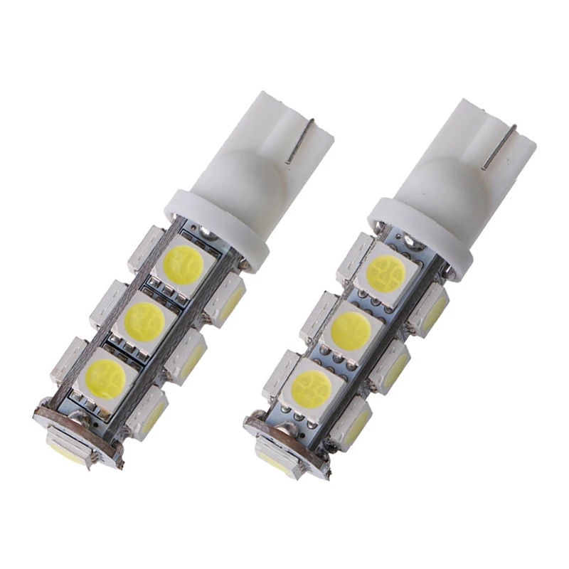 

200X T10 194 168 W5W 5050 13 SMD LED Parking 12V DC Car Door Light Car Led Clearance Bulb Light Sourse Interior Lamps Wholesale