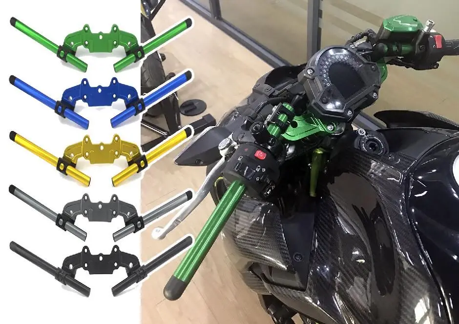 Kit de manillar deportivo de CNC para motocicleta, alta calidad, para Kawasaki Z900, ZR900, Z 2017|Manillar| - AliExpress