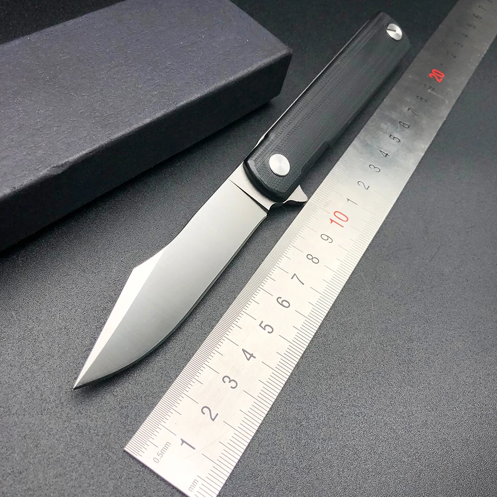 

BJL Zebra MS3 Folding Knife 9Cr8Mov Blade G10 Handle MS2 Tactical Knife Survival Hunting Pocket Camping Knives Outdoor EDC Tool