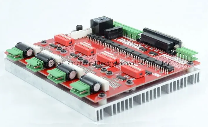 

LV8727 CNC Four Axis 4 Axis Stepper Motor Driver Controller Board for MACH3 KCAM4