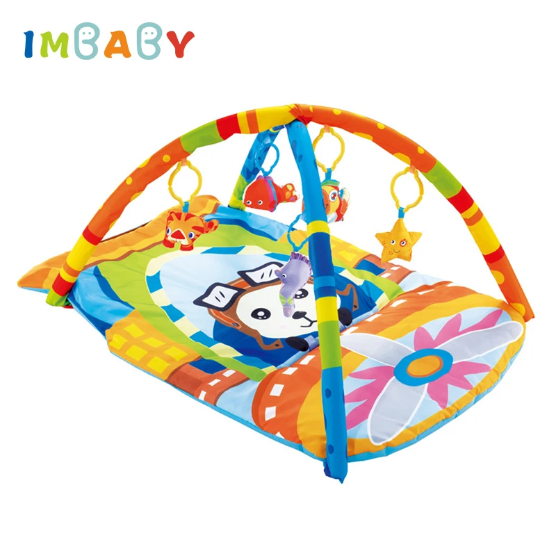 

IMBABY Baby Play Mat Tapete Infantil Toys Sleeping Bear Educational Crawling Mat Play Gym Carpet Puzzle Playmat