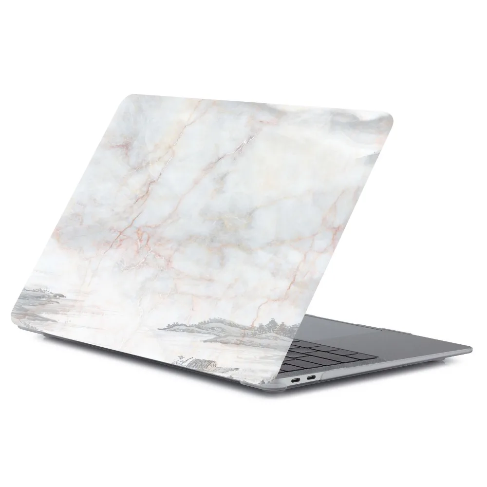 New Laptop Case for Macbook Air 13 Pro 13 15 Touch bar 2018 Marble Cover Hard PVC for Mac book Air Pro Retina 11 12 13 15 Case   (16)