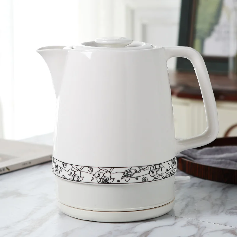 Керамический электрический чайник Jingdezhen для здоровья и дома автоматическое
