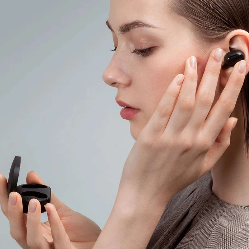 В наличии Xiaomi Redmi Airdots TWS Беспроводные Bluetooth 5 0 наушники стерео бас с микрофоном