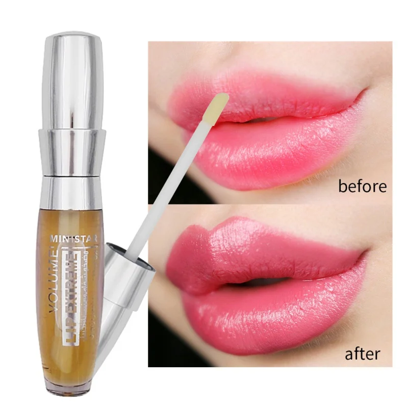 3D Long Lasting Sexy Moisturizing Lip Waterproof Big Transparent Lip Gloss Makeup Color Plumper Extreme