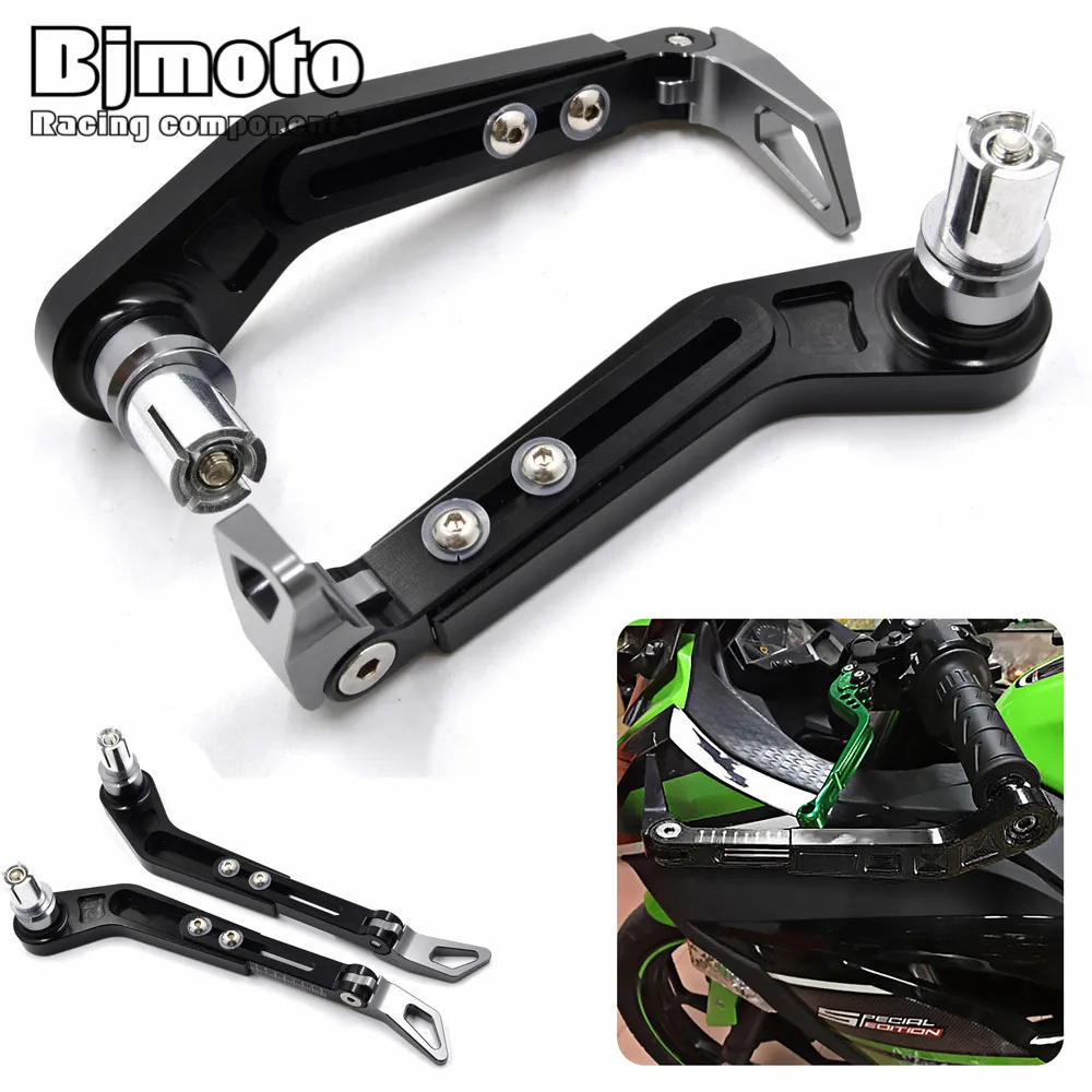 

Bjmoto motorcross CNC 7/8" Proguard 22mm Adjustable Lever Guard Protector Proguard for Suzuki GSXR 600 GSXR750 GSXR1000