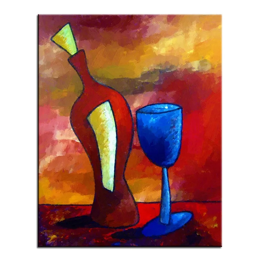Large Size Printing Oil Painting Merlot Wall Painting Pop Art Wall
