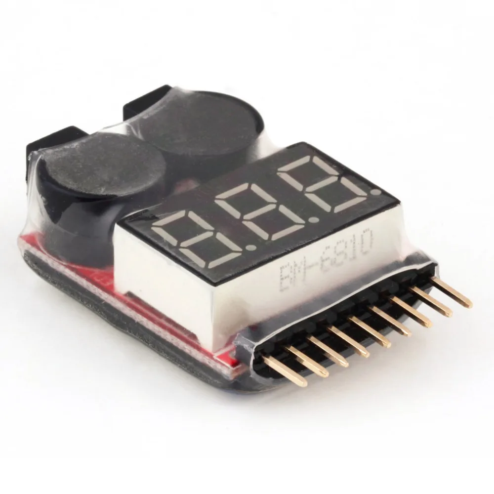 1 8S Lipo/li ion/Fe RC вертолет самолет лодка и т. д. Lipo батарея индикатор напряжения вольт