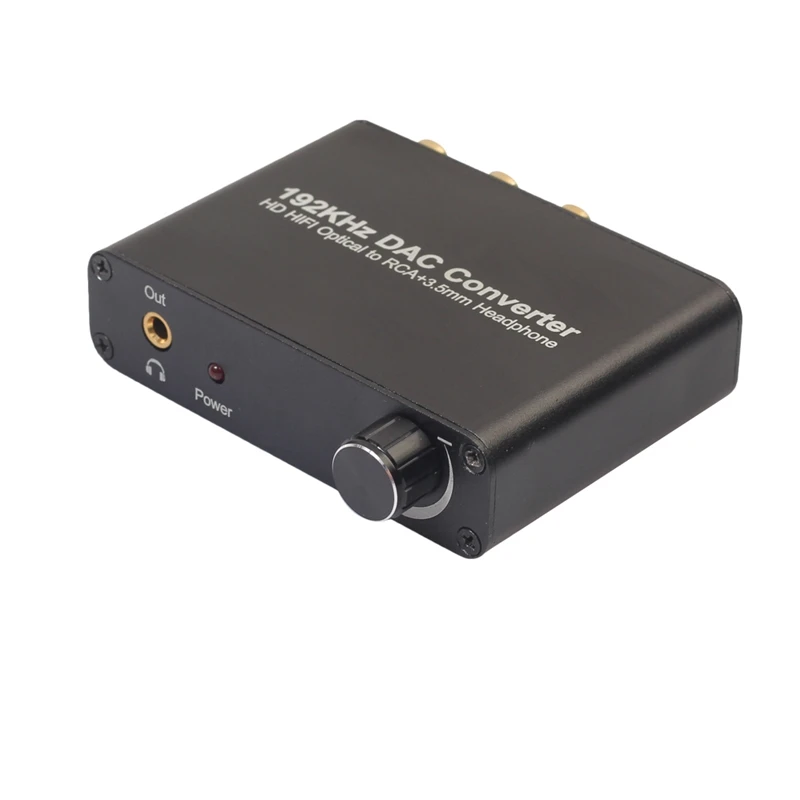 Цифро аналоговый преобразователь адаптер Поддержка 5.1CH Dolby DTS AC3 до 2.0CH DAC