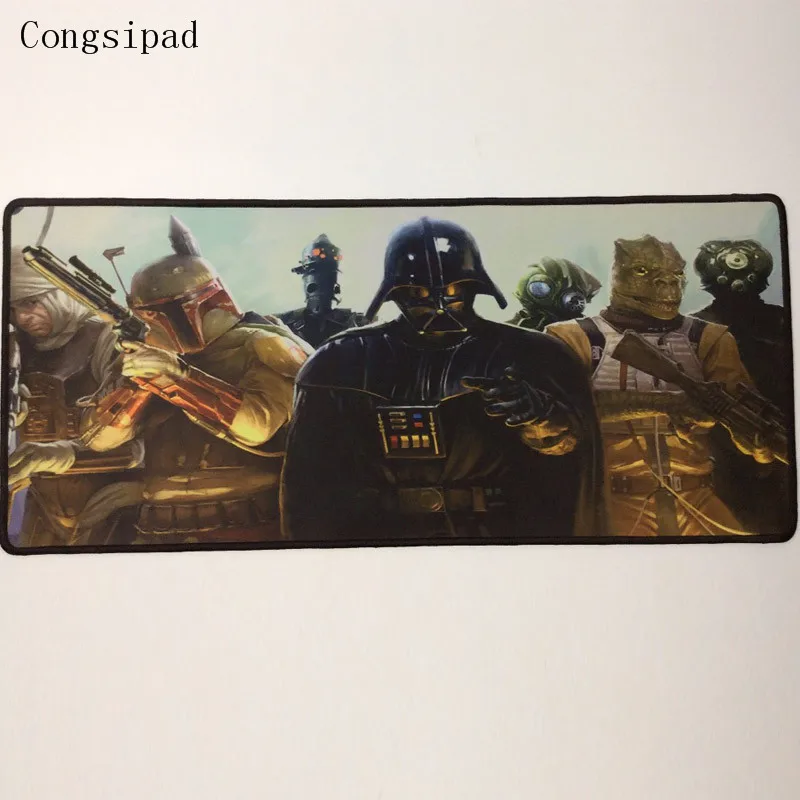  Congsipad Shop Locking Edge Mouse Keyboards Star Wars Mat for League of Legend Mouse Pad Keyboard M