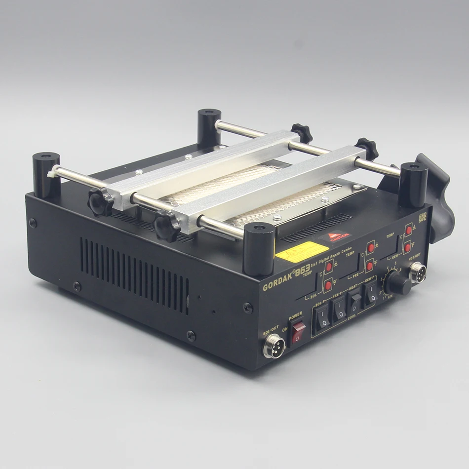 GORDAK 853 мощная паяльная станция ESD BGA инфракрасная для подогрева и распайки