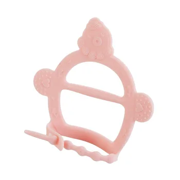 

Hot 1Pc Baby Silicone Teethers Children Training Toys Wrist Band Kids Safety for Infant Teething