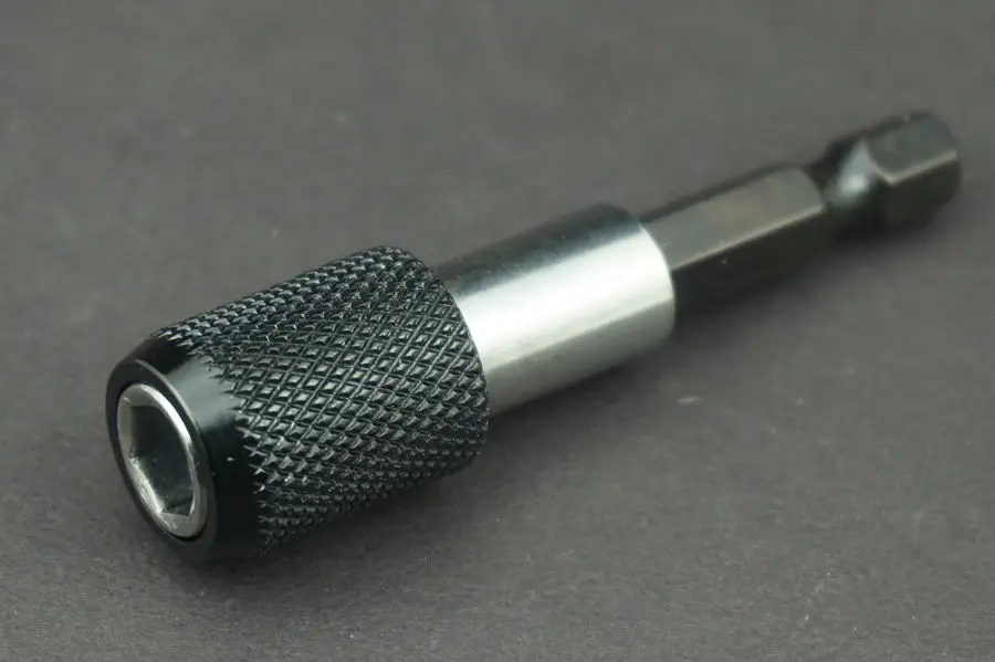 1/4" 6.35mm Drive Shank Extension Quick Change Bit Holder Hex Bits