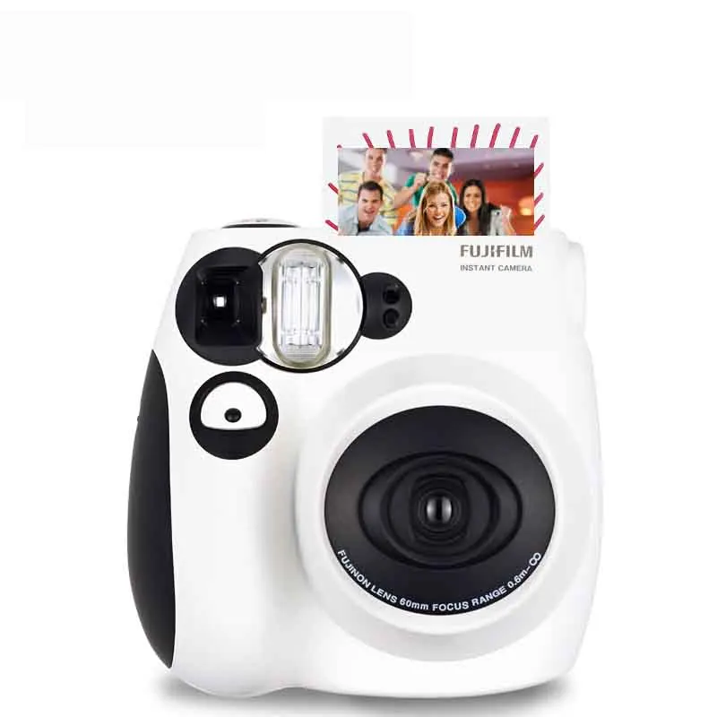 Фотокамера моментальной печати Fujifilm Instax Mini 7s синяя розовая черная бесплатная