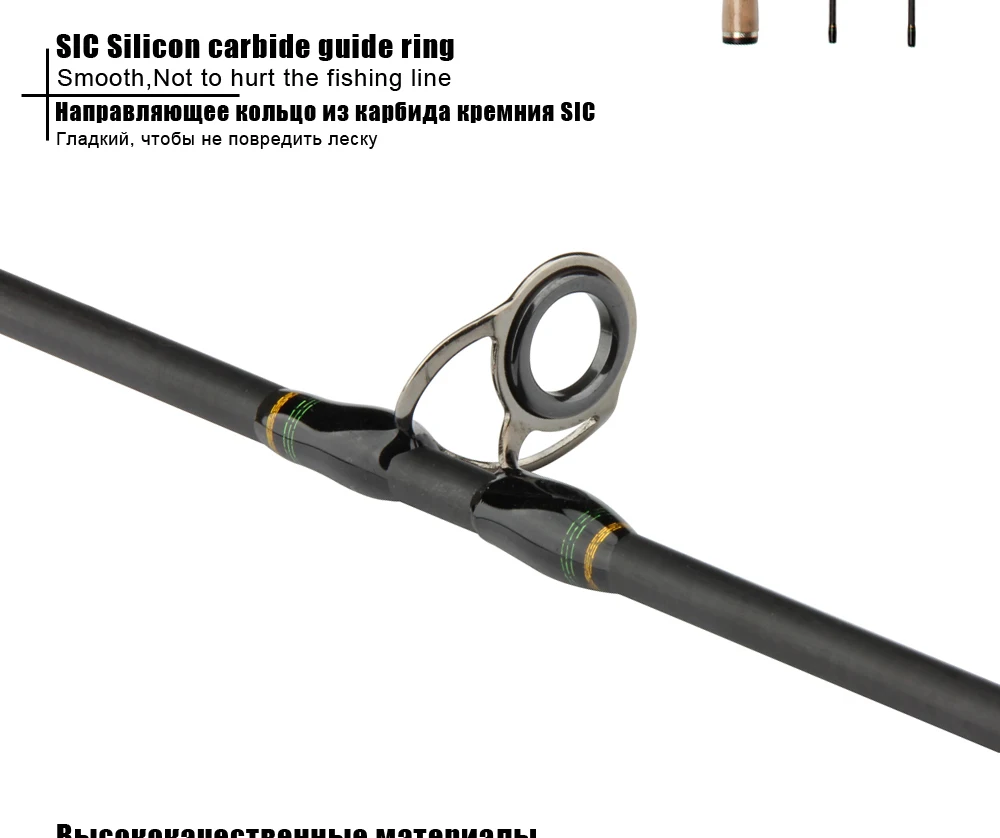 RoseWood Fishing Rod Combo Carbon Reel 6.31 High Speed Ultralight 1.8m 2 Tips Ultra Light Rod Baitcasting Reel Set  (4)