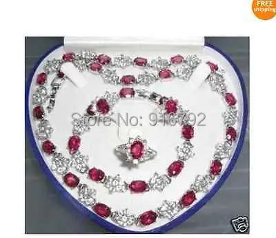 

free P&P ***Absorbing Crystal necklace ring bracelet Jewelry set
