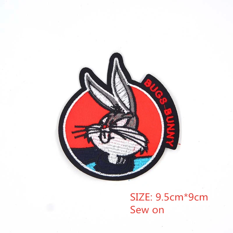 

Bugs Bunny Embroidered Patch Sew On applique Welcome to custom your own patch