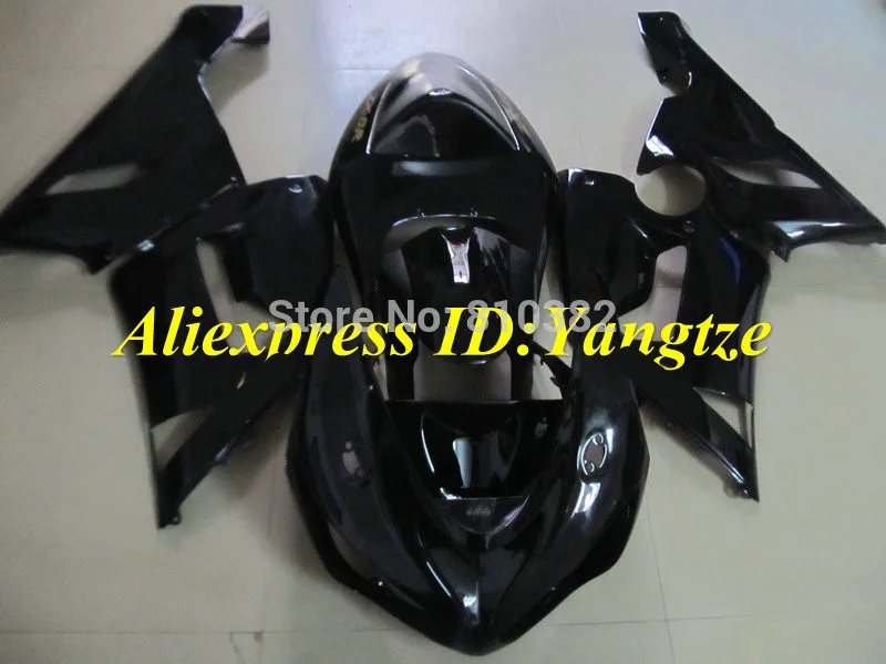 

Gloss black Bodywork for KAWASAKI Ninja ZX6R 05 06 Fairing kit ZX6R 636 2005 2006 zx6r 05 06 Fairings set +7 gifts VX12