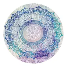 В богемном стиле Круглый Гобелен пляжный, пикник Йога Коврик Полотенце покрывало F62