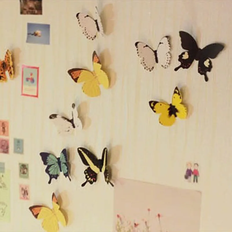 Современный дизайн 15 бабочки 3D спальня ТВ обои фон Mariposas Decorativas Настенная