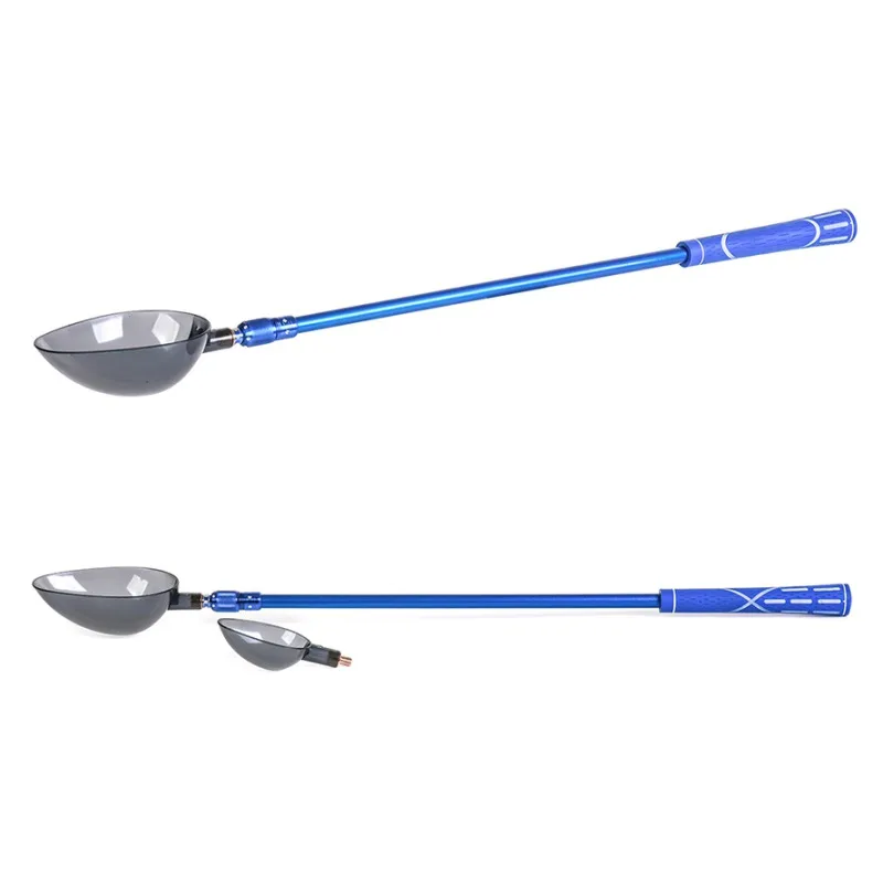 

ABS Plastic Casting Scoop Fishing Feeder Thread Throw Spoon Particle Fishing Tool Spoon Fish Bait Baiting Throwing